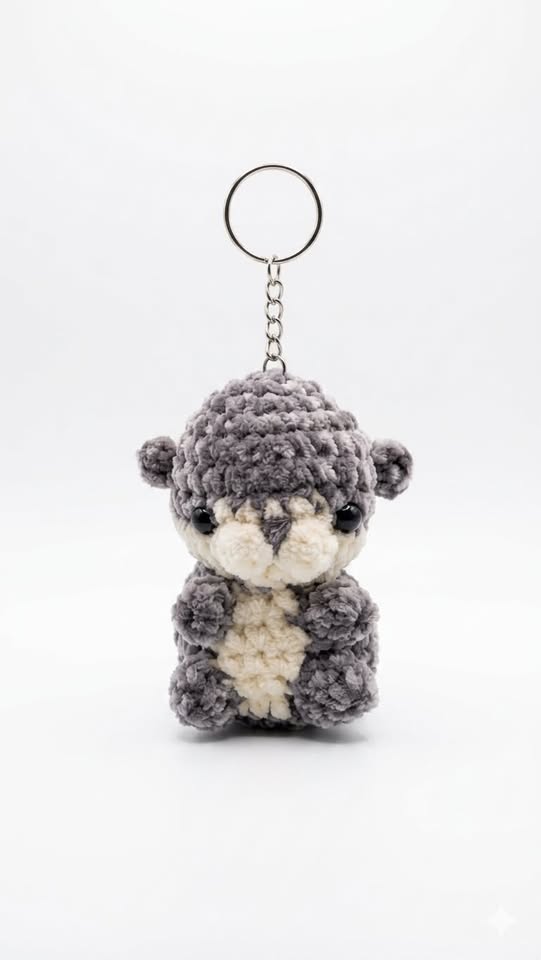 Porte clé loutre